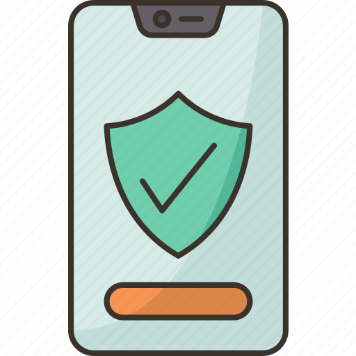 Mobile, phone, protection, data, privacy icon - Download on Iconfinder