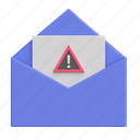 email, warning
