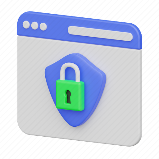 Webpage, security, lock, page, key, browser icon - Download on Iconfinder