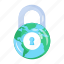 global security, global protection, network security, padlock security, global safety 