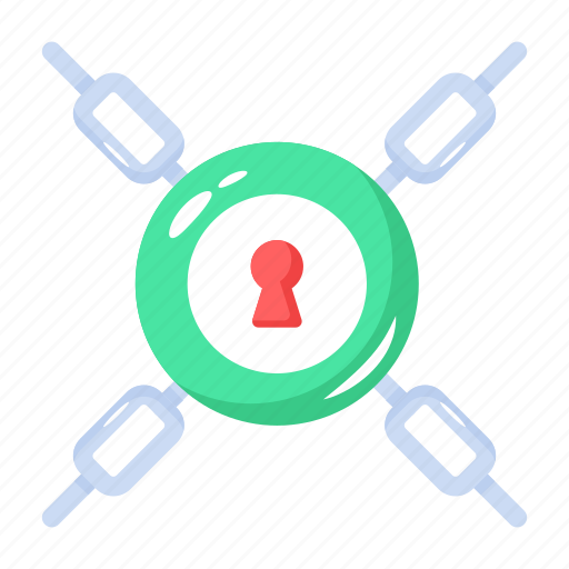 Security lock, lock protection, end encryption, strong security, network security icon - Download on Iconfinder