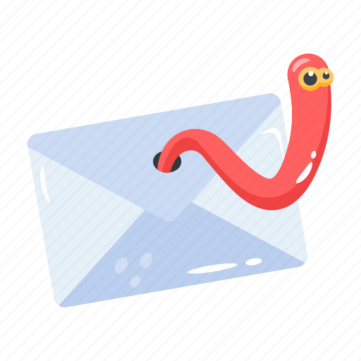 Spam mail, mail virus, email virus, message virus, mail scam icon - Download on Iconfinder