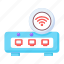 wireless connection, wifi router, modem, internet device, wireless network 