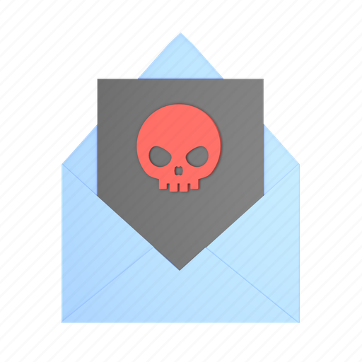 Malware, in, email icon - Download on Iconfinder