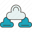 cloud, hosting, upload, server, backup