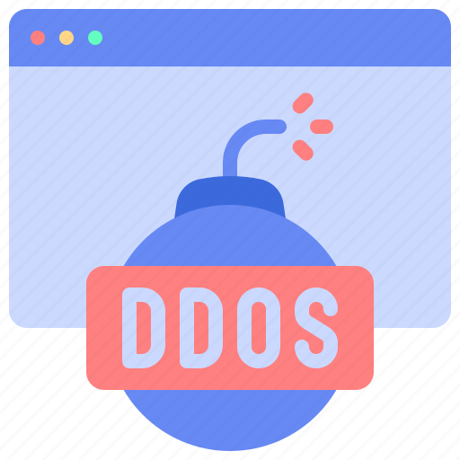 Ddos, attack, cyber, data, threat, hack, malware icon - Download on Iconfinder