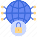 internet, security, lock, padlock, safety, network, global