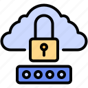 cloud, privacy, computing, server, data, internet, password