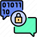 encryption, chat, code, lock, privacy, security
