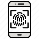 technology, finger, scanner, fingerprint, identity