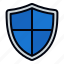 security shield, cyber security, pest control, antivirus, cyber attack, infection, crest, defense 