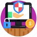 cybersecurity, security service, online payment security, online security, money security
