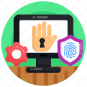 cybersecurity, biometric access, cyber protection, biometric protection, secure access