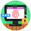 web protection, website security, fingerprint security, web password, website lock 