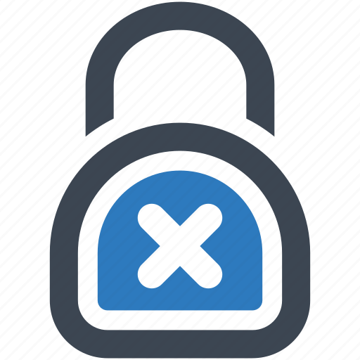 Denied, lock, password, access, wrong, permission, security icon - Download on Iconfinder