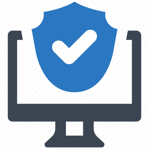 Laptop, protection, shield, security icon - Download on Iconfinder
