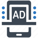 ads, advertising, mobile, popup