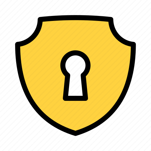 Secure, lock, protection, shield, cybersecurity icon - Download on Iconfinder