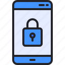 locked, mobile, phone, security, smartphone