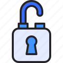 padlock, protection, security, unlock