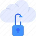 cloud, lock, locked, protection, security