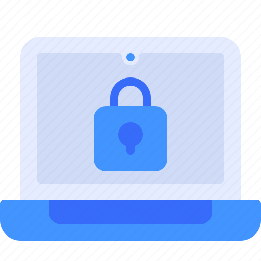 Laptop, locked, padlock, password, security icon - Download on Iconfinder