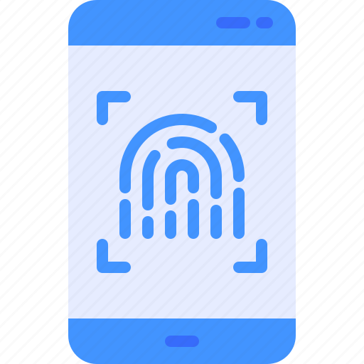 Finger, fingerprint, print, security, smartphone icon - Download on Iconfinder