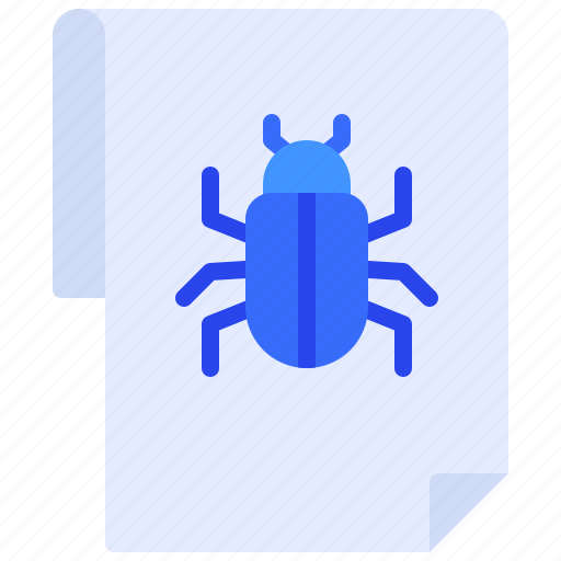 Bug, document, file, malware, virus icon - Download on Iconfinder