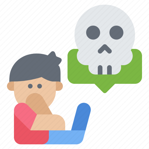 Cyberbullying, harassment, offensive, sad icon - Download on Iconfinder