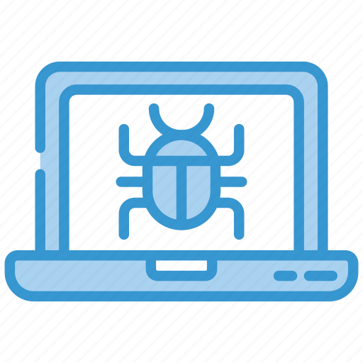 Infected, laptop, technology, virus, security, computer icon - Download on Iconfinder