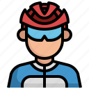 cycling, male, cyclist, professions, jobs, bicycle, man