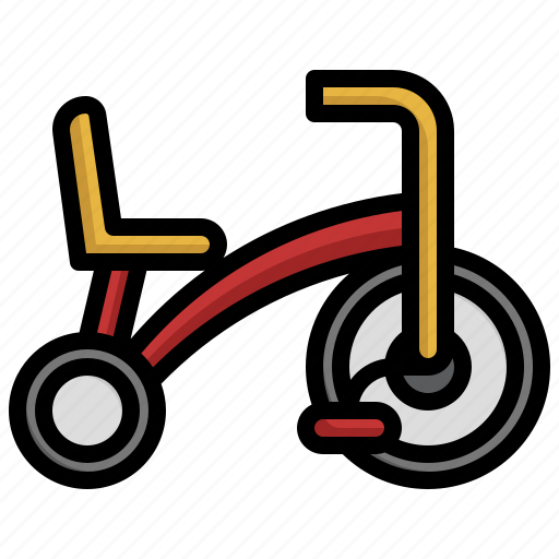Cycling, tricycle, bycicle, bike, exercise, kid, baby icon - Download on Iconfinder