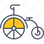bike, cycling, sports, transport 