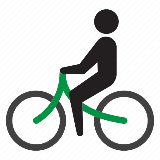 Bicycle, bike, cyclist, eko, green, ride icon - Download on Iconfinder