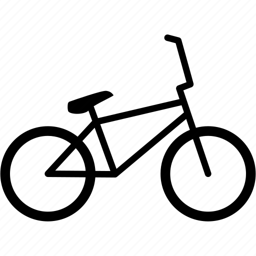 Bicycle, bike, bmx, cyclist, display, motocross, side view icon - Download on Iconfinder