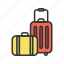 luggage, bag, suitcase, packing, journey, vacation, trip, luggage tag 
