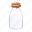 milk bottle, glass bottle, milk pint, milk container, milk flask 