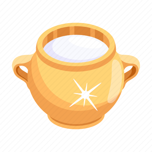 Milk pot, milk container, clay pot, milk, ceramic pot icon - Download on Iconfinder