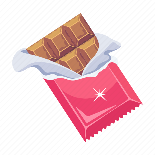 Chocolate, chocolate bar, chocolate cube, dark chocolate, candy bar icon - Download on Iconfinder