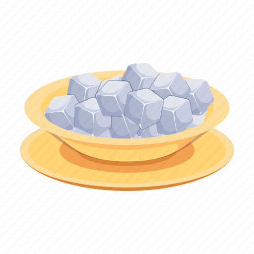 Butter bowl, butter cubes, butter, margarine, butter pieces icon - Download on Iconfinder