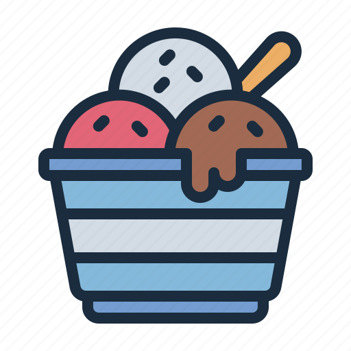 Food, dessert, dairy, product, farm, ice cream icon - Download on Iconfinder