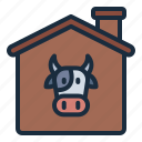 shelter, animal, cow, livestock, agriculture, dairy, product, farm