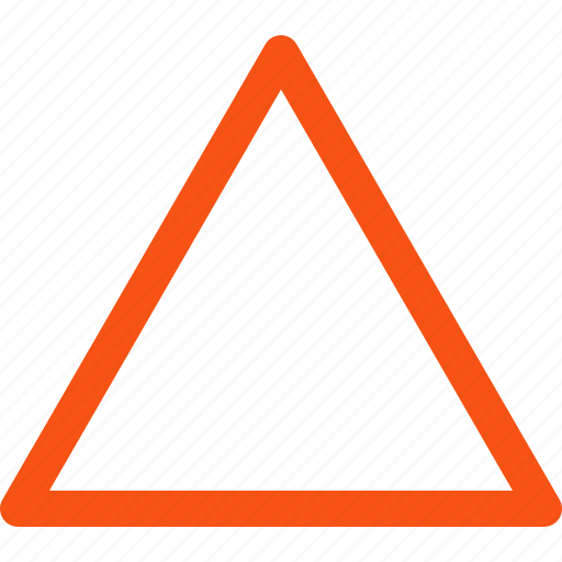 Alarm, alert, attention, danger, empty triangle, safety, warning sign icon - Download on Iconfinder
