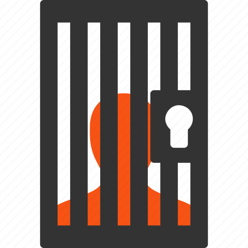 Arrest, closed person, entrance, guard, jail, prison door, prisoner icon - Download on Iconfinder