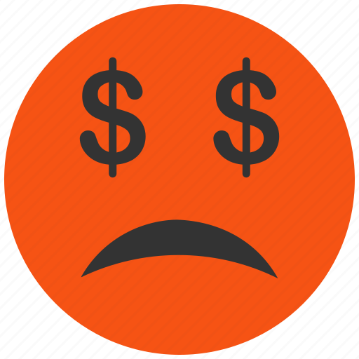 Bankrupt, avatar, bankruptcy, sad, smiley, fail, angry icon - Download on Iconfinder