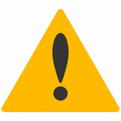 Warning, alert, attention, danger, problem, alarm, caution icon - Download on Iconfinder