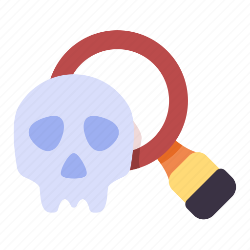 Search, bone, dead, research, danger icon - Download on Iconfinder