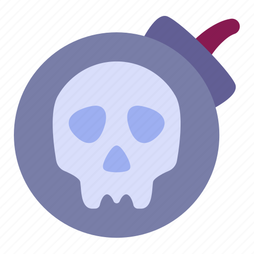Bomb, dead, away, skull icon - Download on Iconfinder
