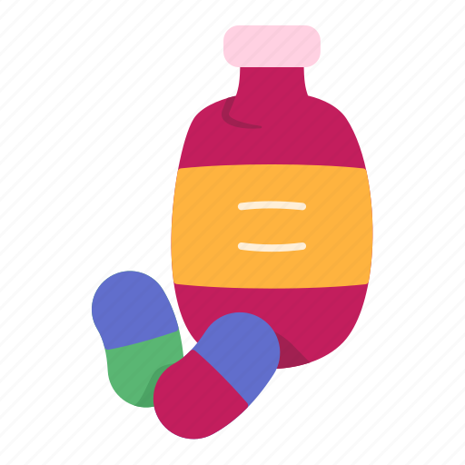 Drug, medical, bottle, danger icon - Download on Iconfinder