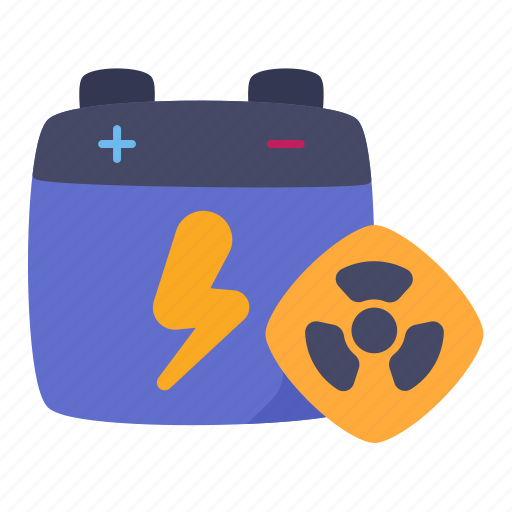 Battery, charger, energy, danger, nuclear, chemical icon - Download on Iconfinder